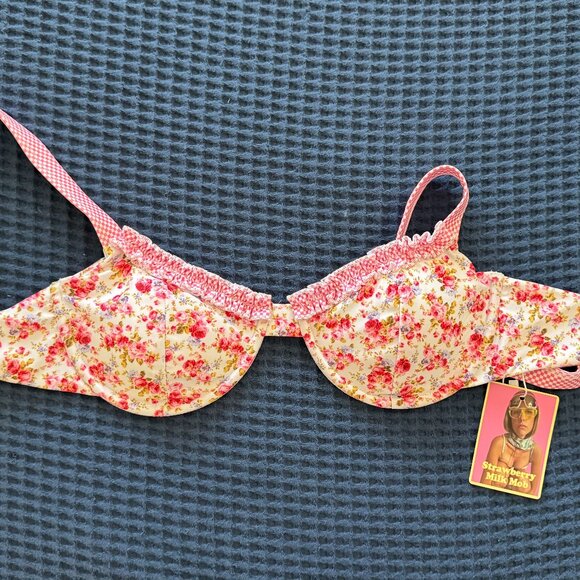 Young Love Bikini Top (never worn, with tags) - Strawberry Milk Mob - Picture 2 of 3